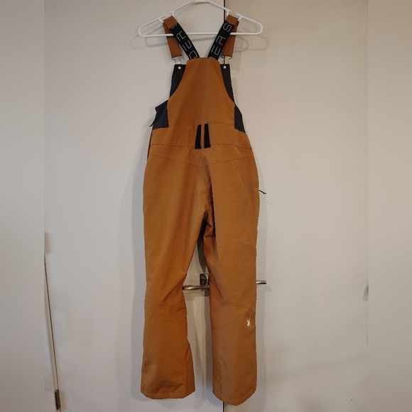 NWOT Spyder Women's Caramel Terrain Bibs Size XS - Picture 7 of 12